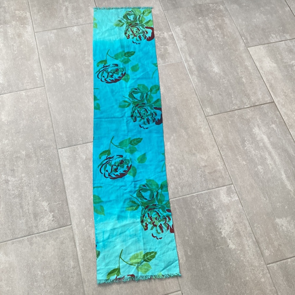 Dries Van Noten NWOT Printed Silk Scarf - Picture 4 of 6
